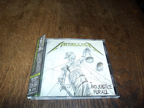 Metallica...and Justice For All( Remaster 2018) Shm Cd Japan (Usado)