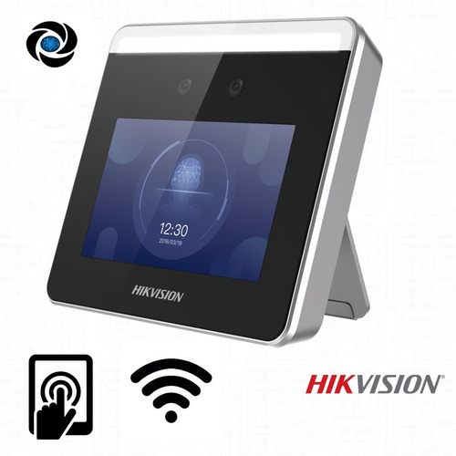Imagen 1 de 8 de Control De Acceso Wifi Hikvision Reconocimiento Facial 1080p