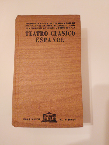  Teatro Clasico Español.libro Usado Excelente Estado