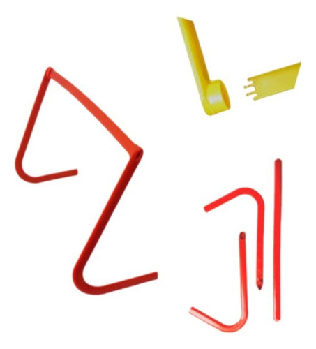 Valla Curva Pvc 15 Cm. X 3 U. Ideal Entrenamiento