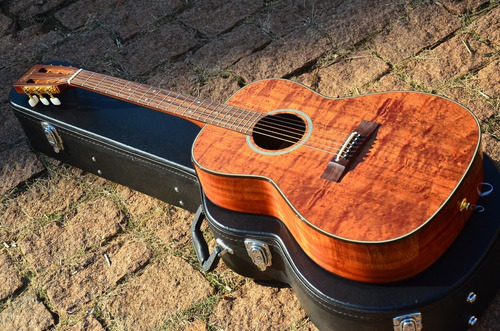 Violão Takamine Ef-407 Koa Made In Japan Com Case