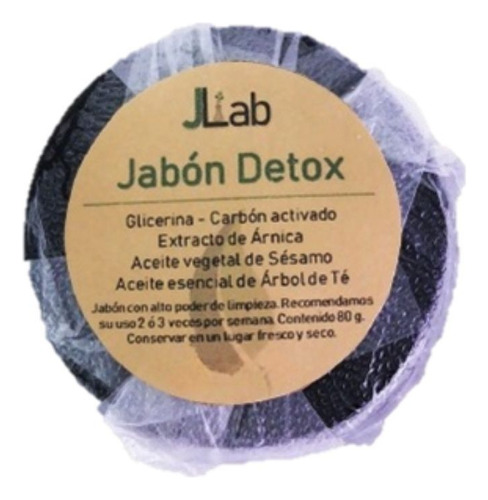 Jabón Detox/acné- 100% Aceites Naturales