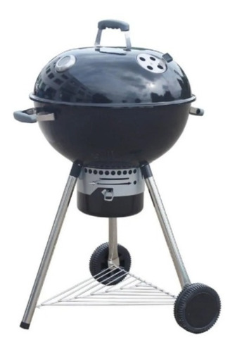 Asador Carbón Tipo Kettle Deluxe Grill Parrilla 22 Pulgadas