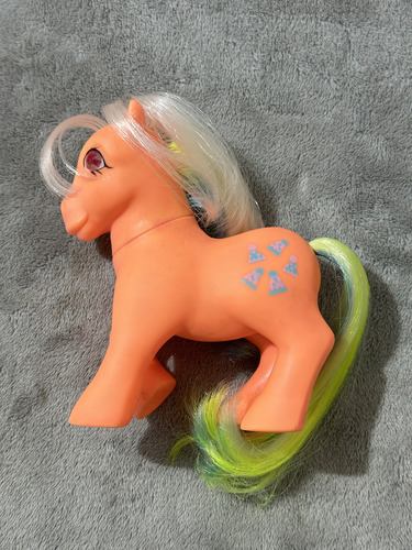 My Little Pony Party Time Ojos De Gema G1 Vintage 1985 (Usado)