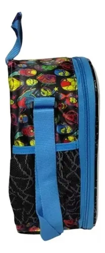 Lonchera Termica Ruz Marvel Avengers Vengadores 174578 Cuafo Color Negro Rescue