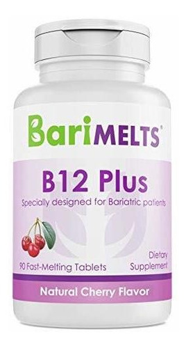 Barimelts B12 Plus, Vitamina As Bariátricas Solubles, Sabor