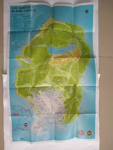 Mapa Gta V  MercadoLivre 📦