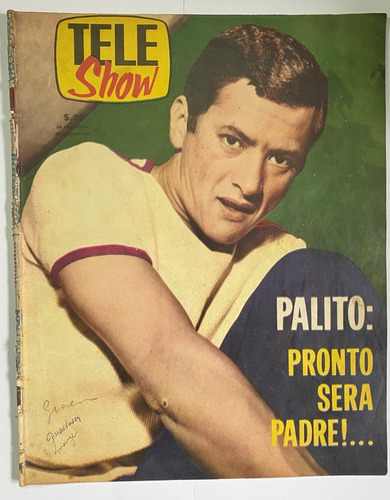 Revista Tele Show, Nº 39, Palito Ortega Uruguay 1967, Cr04