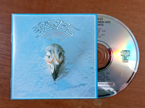 Cd Eagles - Their Greatest Hits 1971-1975 (1990) Europa R5