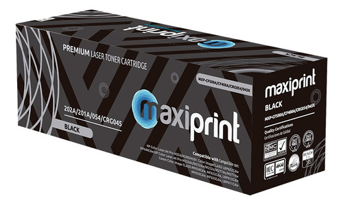 Toner Maxiprint Compatible Hp 201a 202a Canon 045 054 Negro