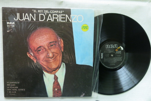 Vinyl Vinilo Lp Acetato Juan D' Arienzo El Rey Del Compás