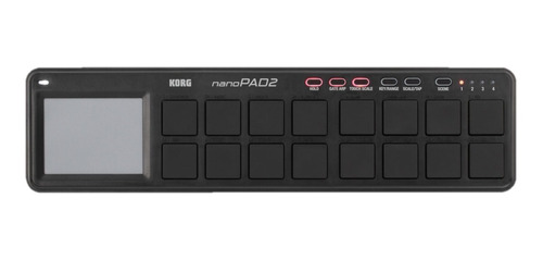 Controlador Midi Usb Color Negro, Korg Nanopad2-bk