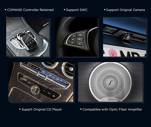 Mercedes Benz Pantalla 12.3 Clase C Glc 2015-2019 Android Hd
