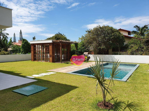 Imagem 14 de 30 de Casa Com 3 Dormitórios À Venda, 470 M² Por R$ 2.900.000,00 - Sambaqui - Florianópolis/sc - Sc - Ca0004_feelin