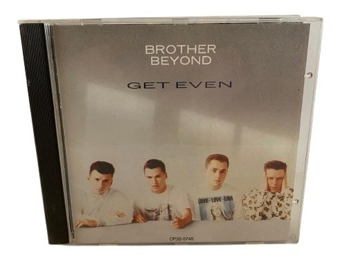 Brother Beyond  Get Even Cd Jap Usado