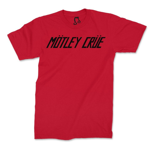 Playera Logo Motley Crüe 1981 - 1983
