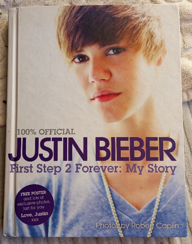 Justin Bieber Libro Físico Tapa Dura En Inglés 