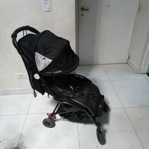 Cochecito De Paseo Maclaren Atom Style Set Negro Negro Negro (Usado)