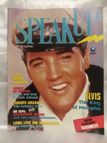 Antiga Revista Speak Up M.nº 60 -capa Elvis Presley- Nº4708n | Parcelamento  sem juros