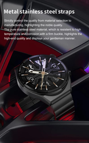 Smartwatch Dt3 Plus, Nfc, Sensores Médicos ,modos De Deporte