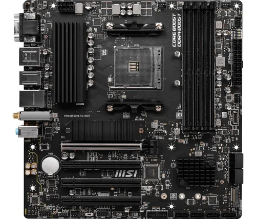 Placa Madre Msi Pro B550m-vc Wifi Pro Serie Amd Ryzen 5000