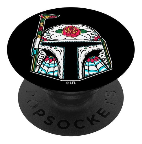 Star Wars Boba Fett - Casco De Azucar Con Diseño De Calave