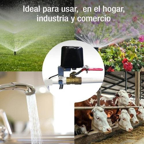 Imagen 3 de 8 de Valcula Control Riego Smart Wifi Programable Canilla Regador