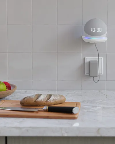 Soporte De Pared Para Echo Dot 4ta Y 5ta Generación - Negro