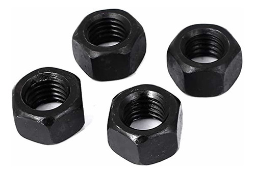 Tuerca Hexagonal Negra 1 Pulgada. 25 Un.
