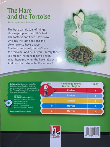 Hare And The Tortoise,the - Big Book - Northcott Richard, De Northcott, Richard. Editorial Helbling Languages, Tapa Blanda En Inglés, 2013