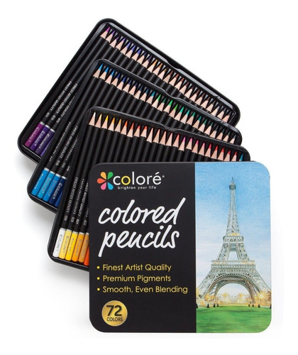 Coloré X72 Colores Profesionales Soft Core Premium Artistas