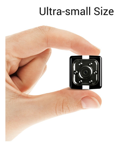 Mini Cube Camera 720p Hd Ir Vis?o Noturna 120 ° Grande