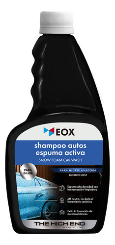Shampoo Automotriz Espuma Activa Snow Foam Blue Eox 470 Ml