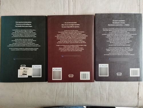 3 Libros Hidden Firelight Vanish Sophie Jordan V (Usado)