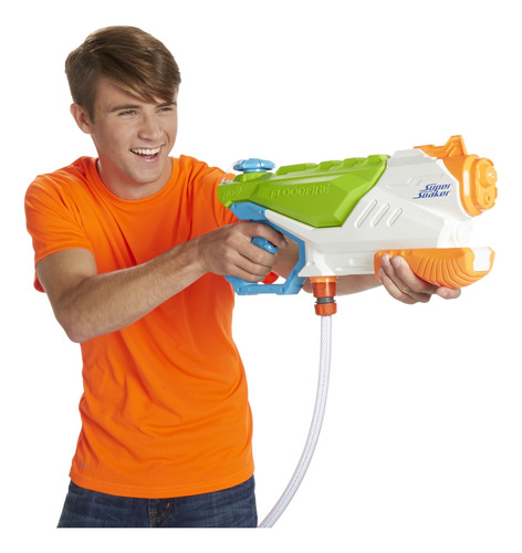Water Blaster Super Soaker Floodfire Nerf Para Niños