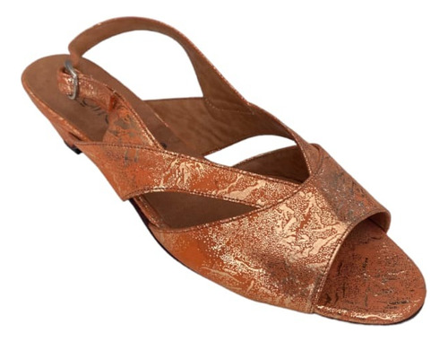 Sandalias Mujer London 100% Cuero Moda Verano 2021 Larrosa