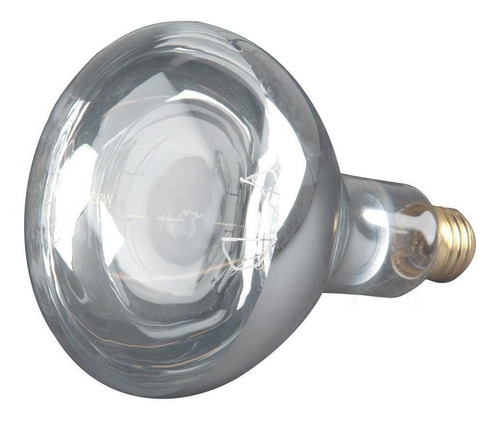 Lampara Infrarroja Transparente 250w Luz Blanca Calor Secado Luz Blanco Cálido