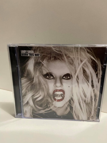 Cd Lady Gaga Born This Way Duplo Novo 1a Tiragem