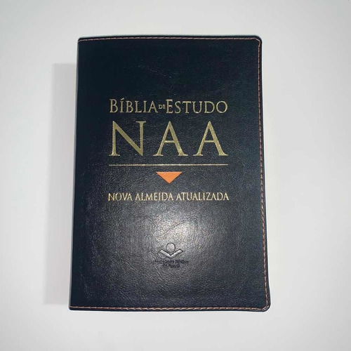 Imagem 1 de 4 de Bíblia De Estudo Naa Grande 17x23
