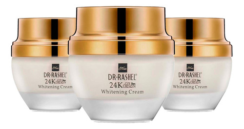 Dr Rashel 24k Gold Crema Blanqueadora 30g - 3 Unid