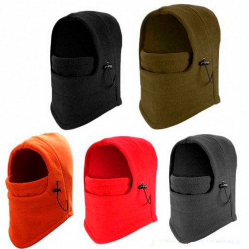 Imagen 8 de 9 de Cuello Térmico Moto Invierno Polar Capucha Pasamontaña New