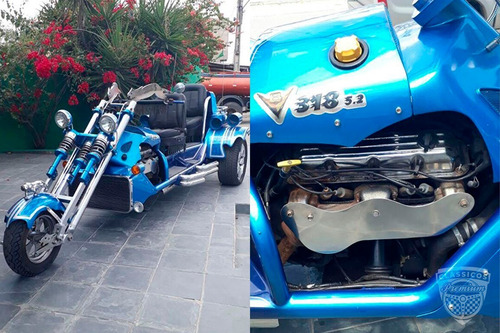 Triciclo Custom V8 5.3 318 Cv - Construido Em Metal