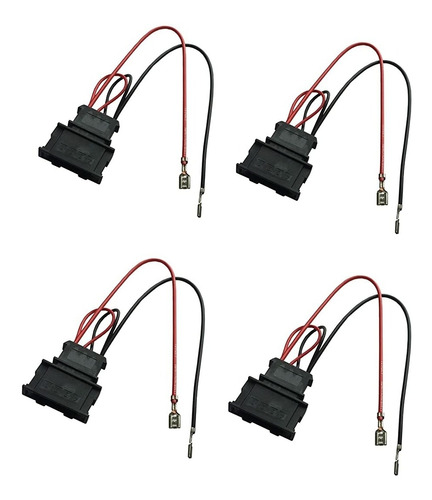 2 Pares De Cables De Arnés De Altavoz Para Golf Jetta Mk6