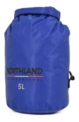 Bolso Estanco Dry Bag Northland 5lts Impermeable Bolsillo Color Azul