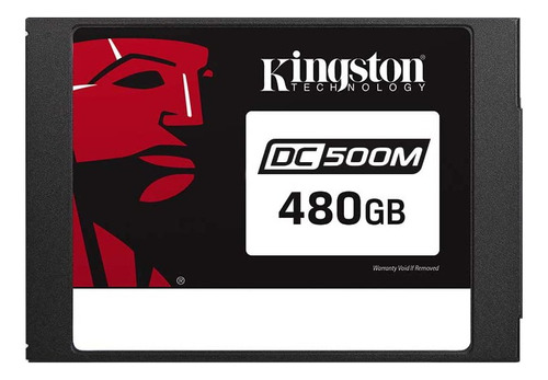 Imagen 1 de 2 de Disco sólido interno Kingston SEDC500M/480G 480GB