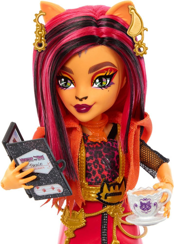 Monster High Muñeca Skulltimates Secrets Sustos Neón Toralei