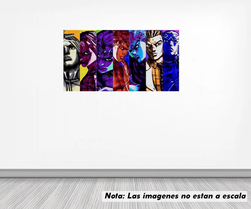 Vinil Sticker Pared 35cm Lado Jojo's Bizarre Adventure 091