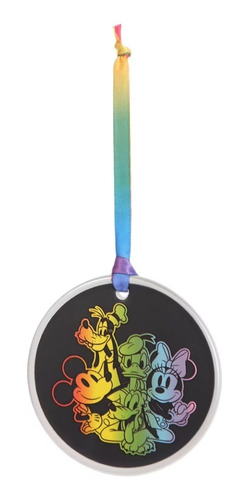 Lv Ornamento Redondo Disney Store Pride Collection Navidad 