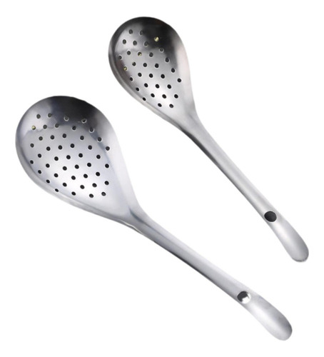 Od 2 Cuchara Ranurada De Cocina, Cuchara Con Colador, Mango