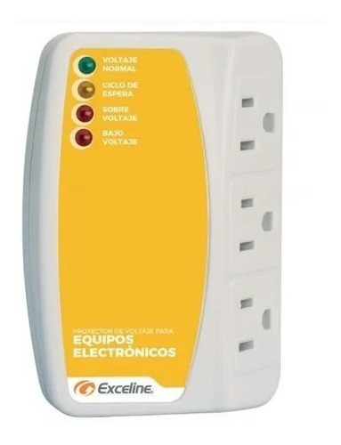 Protector De Voltaje Exceline Para Equipos Electronicos 120v